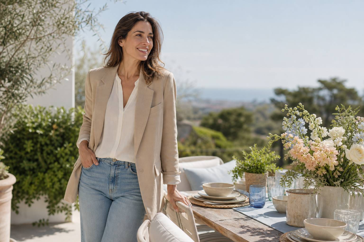 Outfits para una comida familiar en primavera: comodidad, estilo y versatilidad